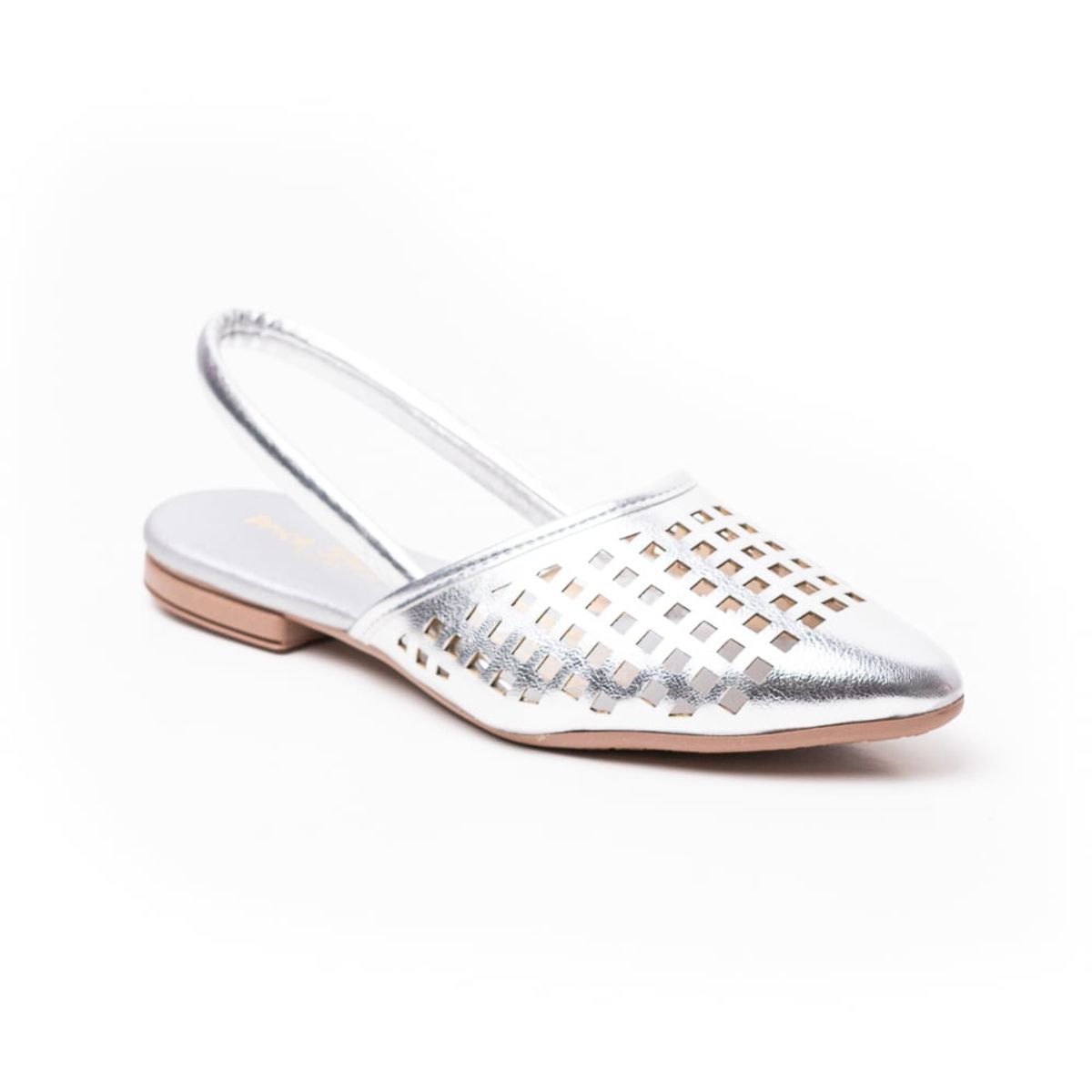PRICE SHOES - Price shoes zuecos mules de moda para mujer 6022010PLATA