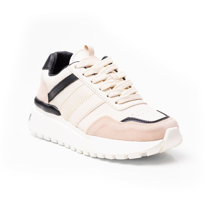 PRICE SHOES - Price Shoes Tenis Casual Para Mujer822596BEIGE