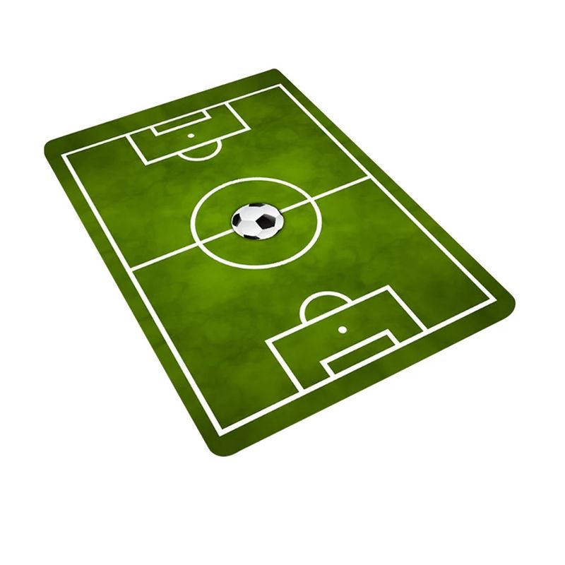 YURELKSHOP - TAPETE ALFOMBRA CAMPO DE FUTBOL ANTIDESLIZANTE 40X60CM
