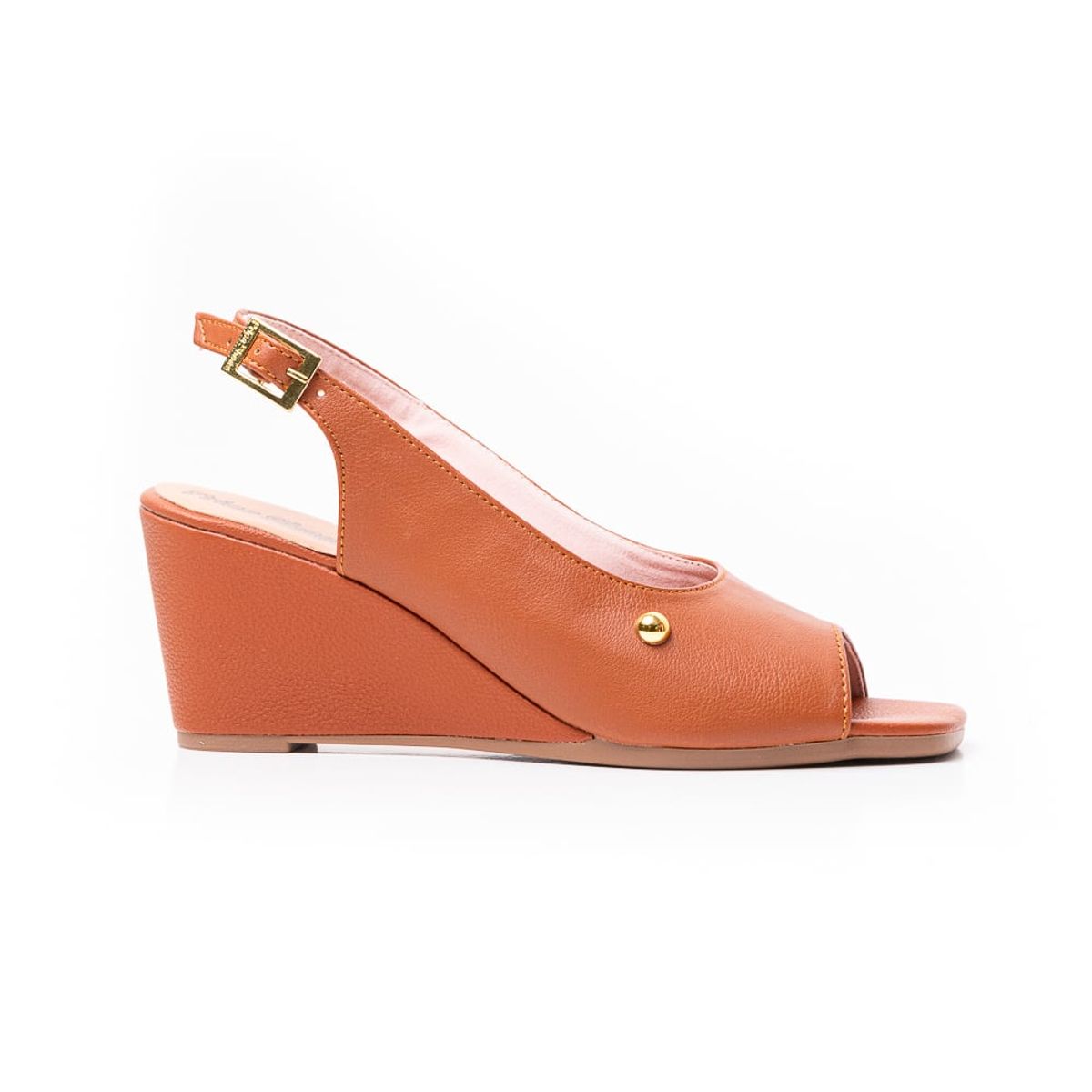 PRICE SHOES - Price Shoes sandalia tacon corrido Mujer 462JC007MIEL