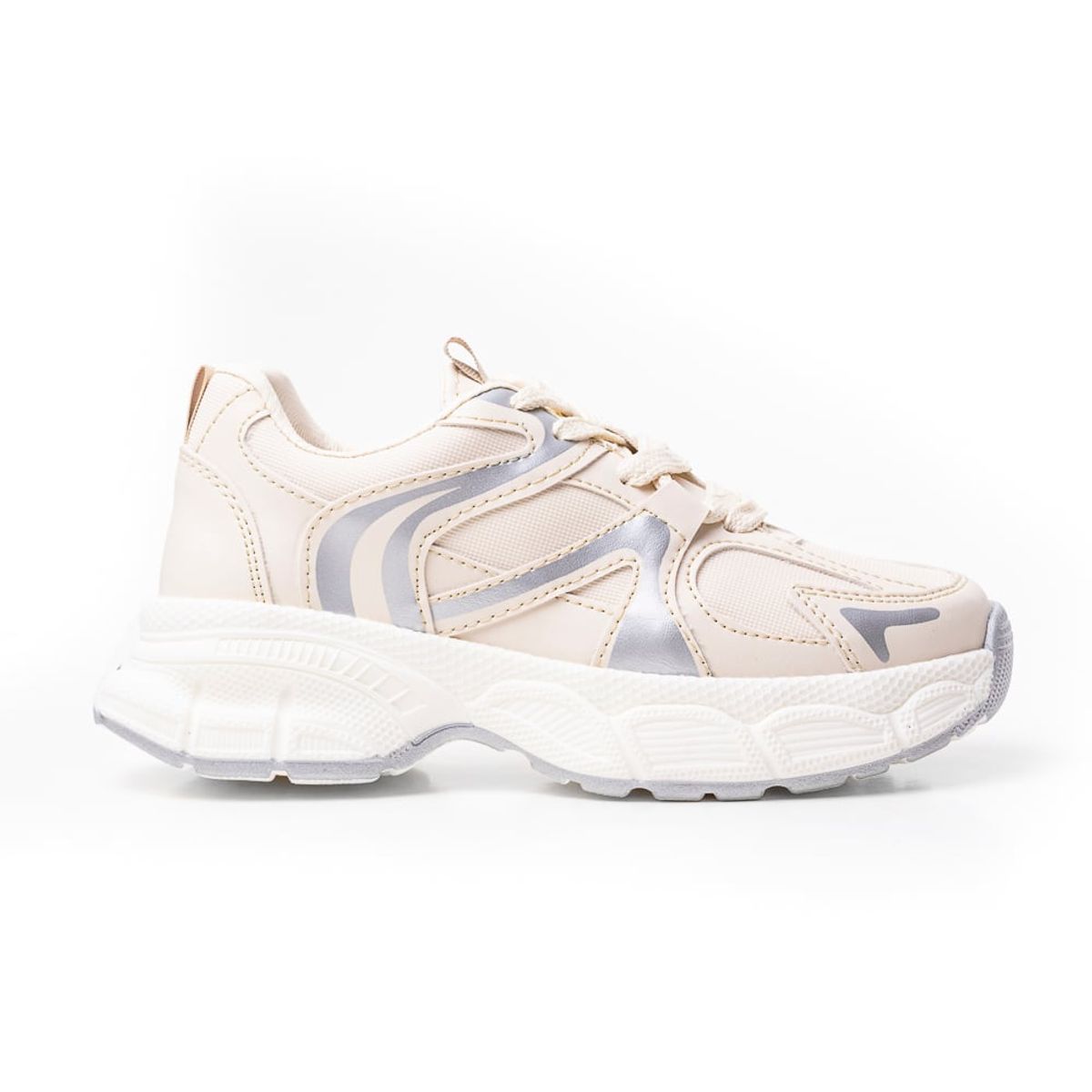 PRICE SHOES - Price Shoes Tenis moda Para Mujer 822609BEIGE