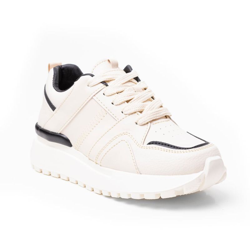 PRICE SHOES - Price Shoes Tenis Casual Para Mujer822591BEIGE