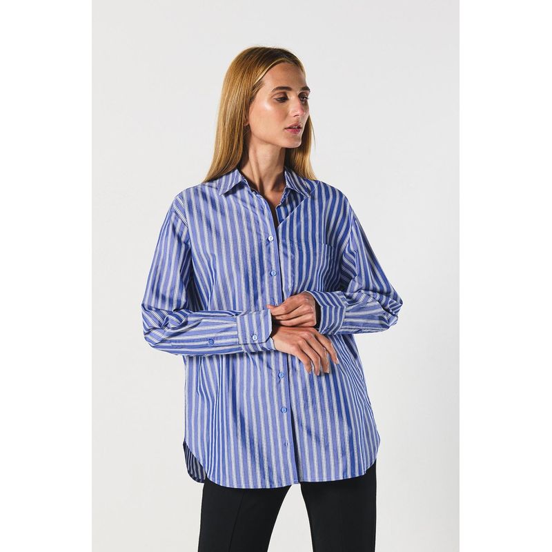 KOAJ - KOAJ BLUSA  CAMISERA OVERSIZE MANGA LARGA MUJER