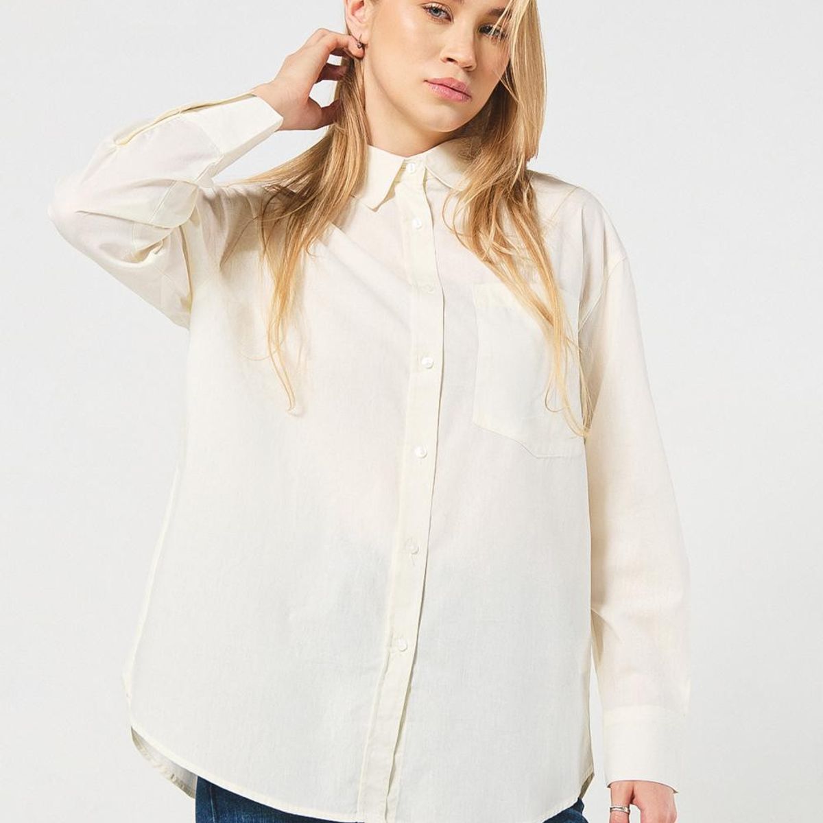 KOAJ - KOAJ BLUSA MANGA LARGA OVERSIZE Mujer
