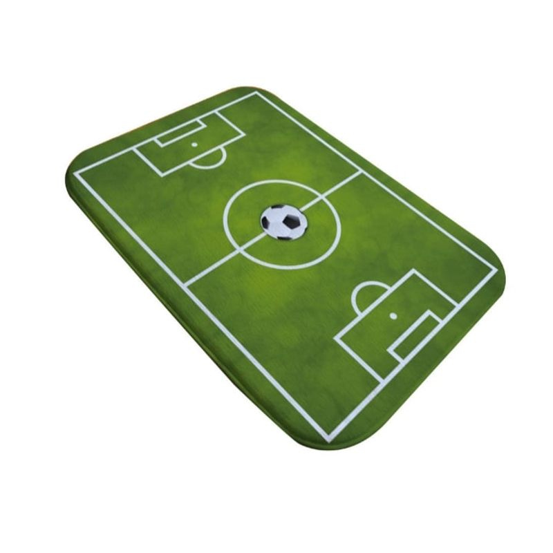 YURELKSHOP - TAPETE ALFOMBRA CAMPO DE FUTBOL 50X80CM