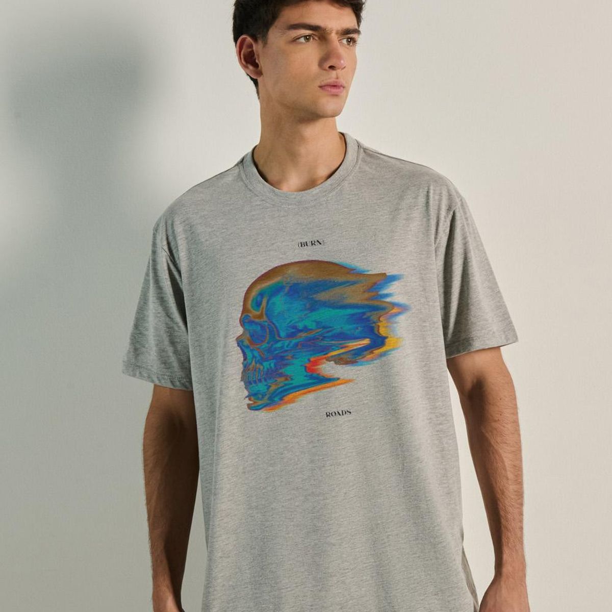 KOAJ - KOAJ Camiseta oversize manga corta de Born Roads HOMBRE