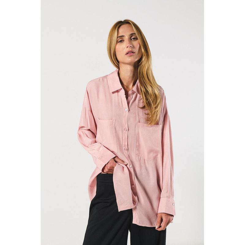KOAJ - KOAJ BLUSA CAMISERA OVERSIZE CON MANGA LARGA MUJER