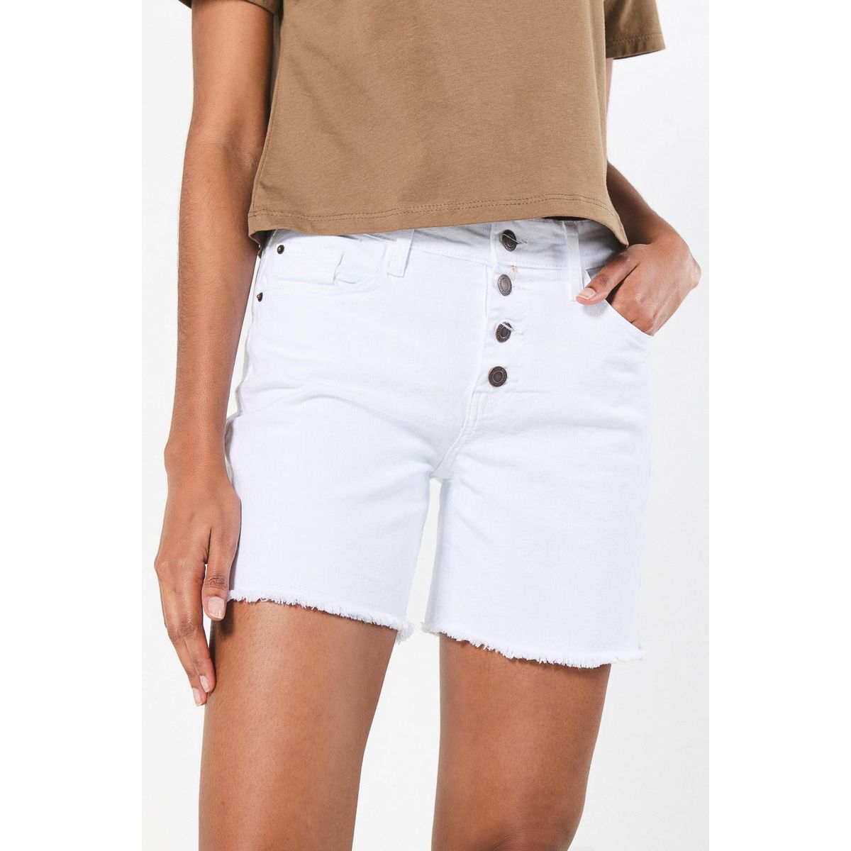 KOAJ - KOAJ SHORT JEAN CINCO BOLSILLOS TIRO ALTO SHORT JEAN CINCO BOLSILLOS TIRO ALTO Mujer