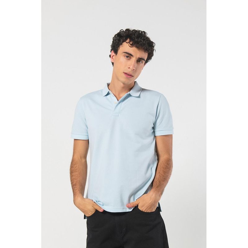 KOAJ - KOAJ Camiseta Polo unicolor con cuello y puños tejido HOMBRE