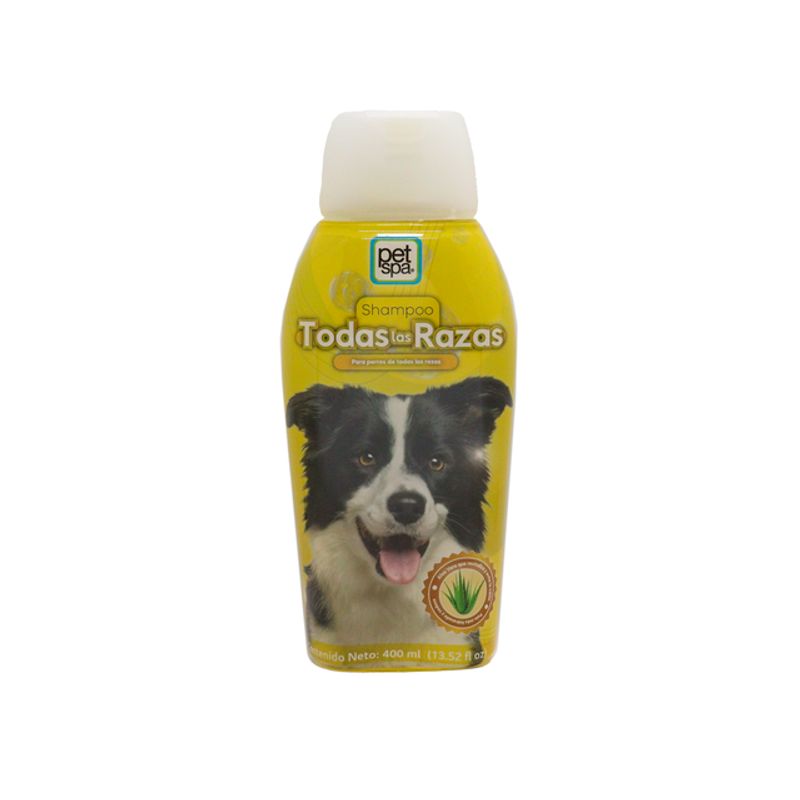 PETSPA - SHAMPOO TODAS LAS RAZAS X 400 ML