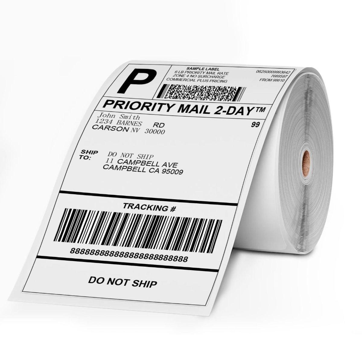 GENERICO - Rollo Etiqueta Adhesivas 150x100mm Impresora Térmica