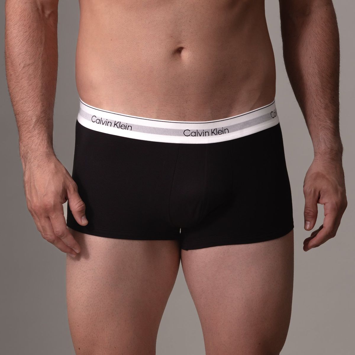 CALVIN KLEIN - Pack negro de 3 boxer low rise trunks - modern air Calvin Klein