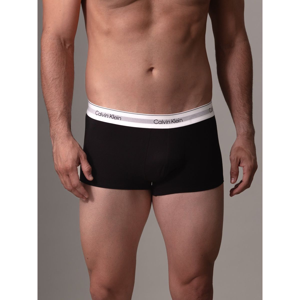 CALVIN KLEIN - Pack negro de 3 boxer low rise trunks - modern air Calvin Klein