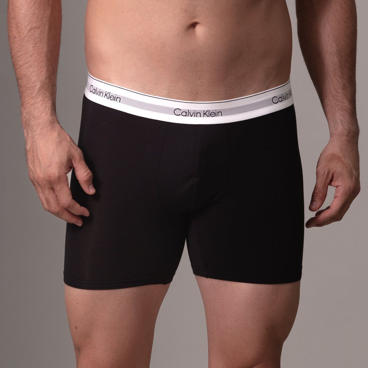 CALVIN KLEIN - Pack negro de 3 boxer brief - modern air Calvin Klein