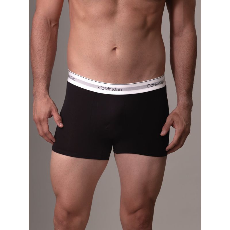 CALVIN KLEIN - Pack De 3 Boxer Trunk Negros - Modern Cotton Calvin Klein