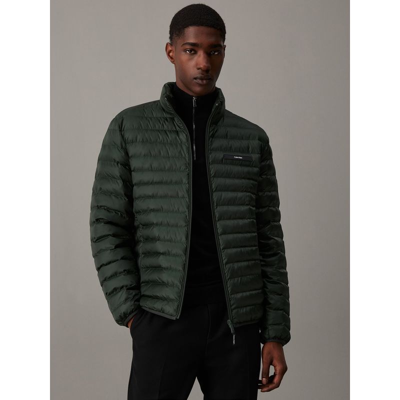 CALVIN KLEIN - Chaqueta verde ligera acolchada Calvin Klein