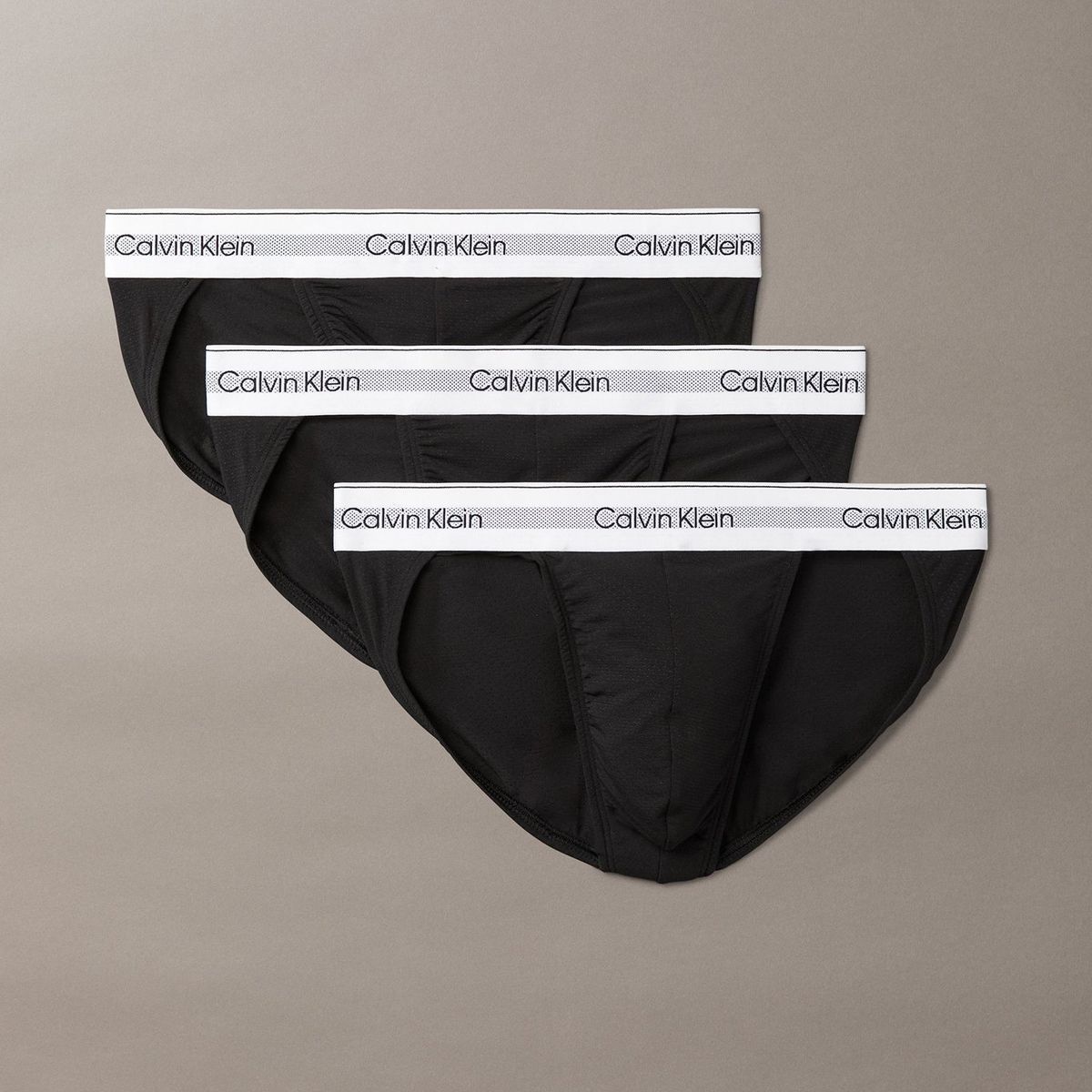 CALVIN KLEIN - Pack De 3 Calzoncillos Negro - Modern Cotton