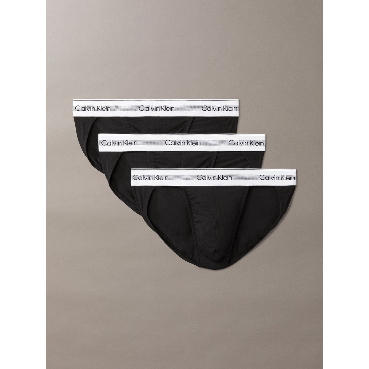 CALVIN KLEIN - Pack De 3 Calzoncillos Negro - Modern Cotton