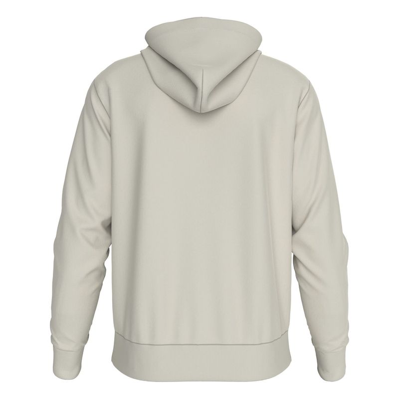 CALVIN KLEIN - Buzo Beige Con Capota Y Logo Horizontal Calvin Klein