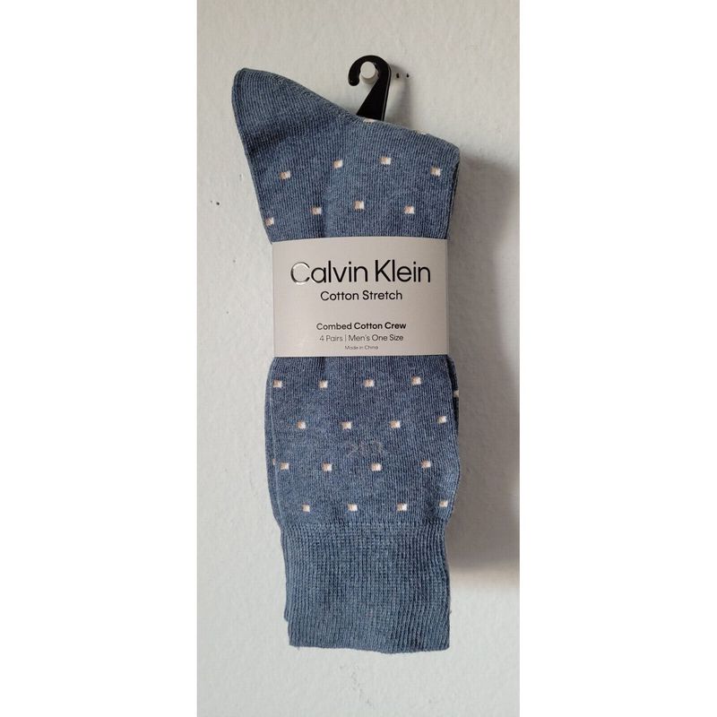 CALVIN KLEIN - Pack multicolor de 4 medias largas Calvin Klein