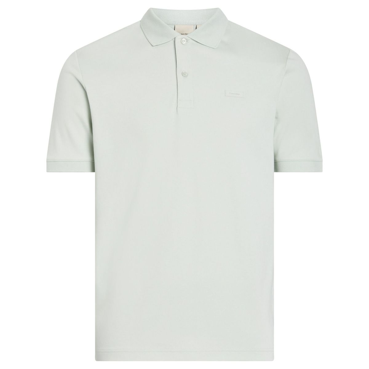 CALVIN KLEIN - Polo Verde Slim De Algodón Para Hombre Calvin Klein