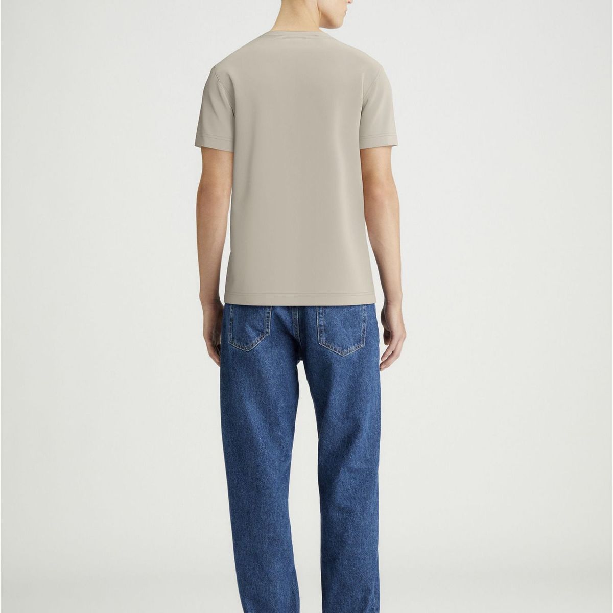 CALVIN KLEIN - Camiseta Gris City Block Para Hombre Calvin Klein