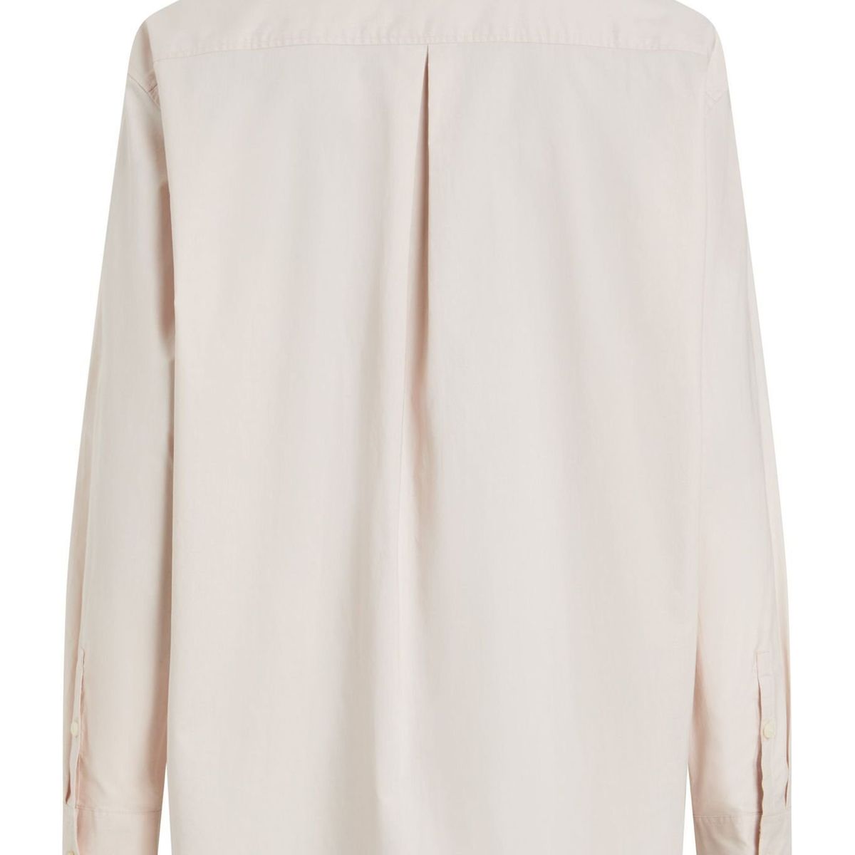 CALVIN KLEIN - Camisa rosada holgada de popelín de algodón Calvin Klein