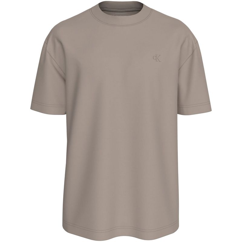 CALVIN KLEIN - Camiseta Beige Gradient Fade Calvin Klein