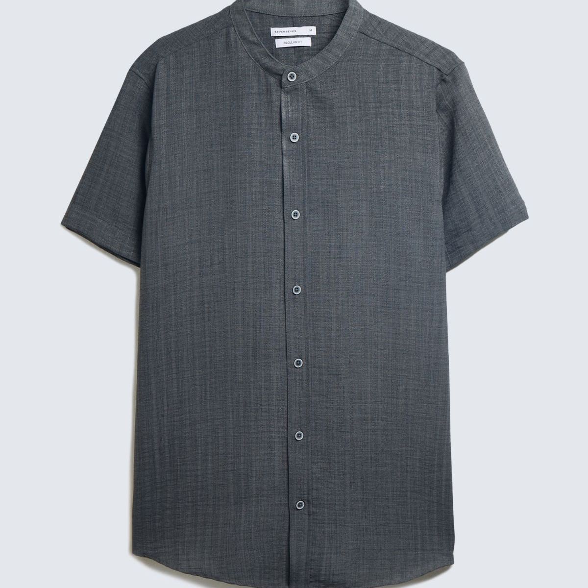 SEVEN SEVEN - Camisa De Hombre  Color Gris Marca Seven Seven #45012095