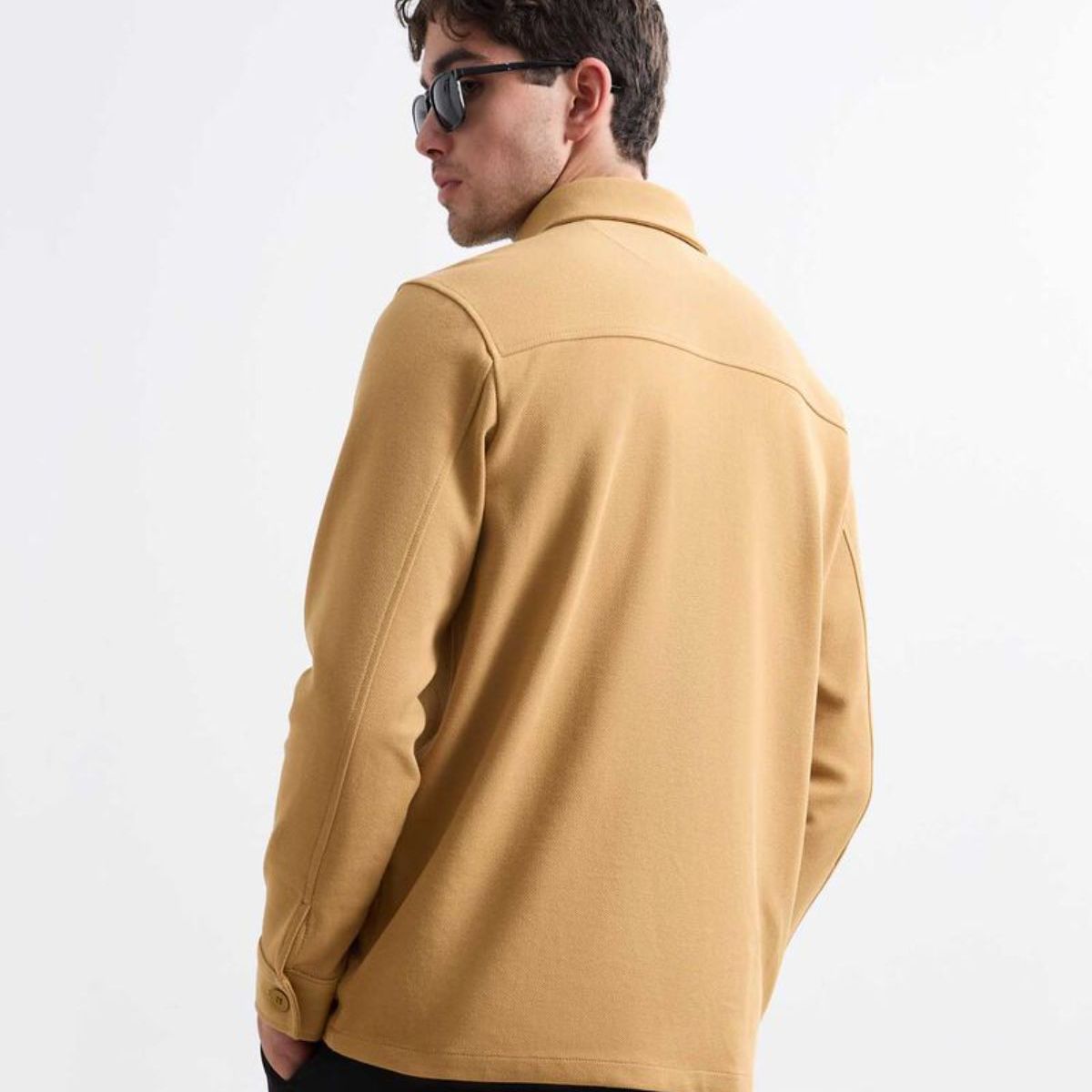 SEVEN SEVEN - Camisa De Hombre  Color Mostaza Marca Seven Seven #45012091