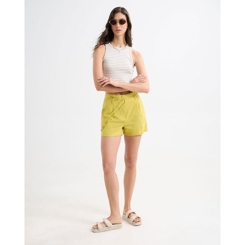 SEVEN SEVEN - Short Para Mujer  Color Verde Claro Marca Seven Seven #28191041