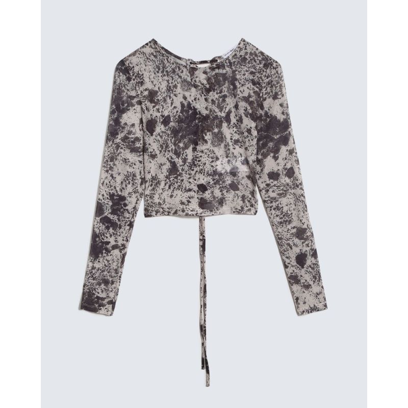 SEVEN SEVEN - Camiseta Para Mujer Manga Larga Color Cafe Oscuro Marca Seven Seven #28096106