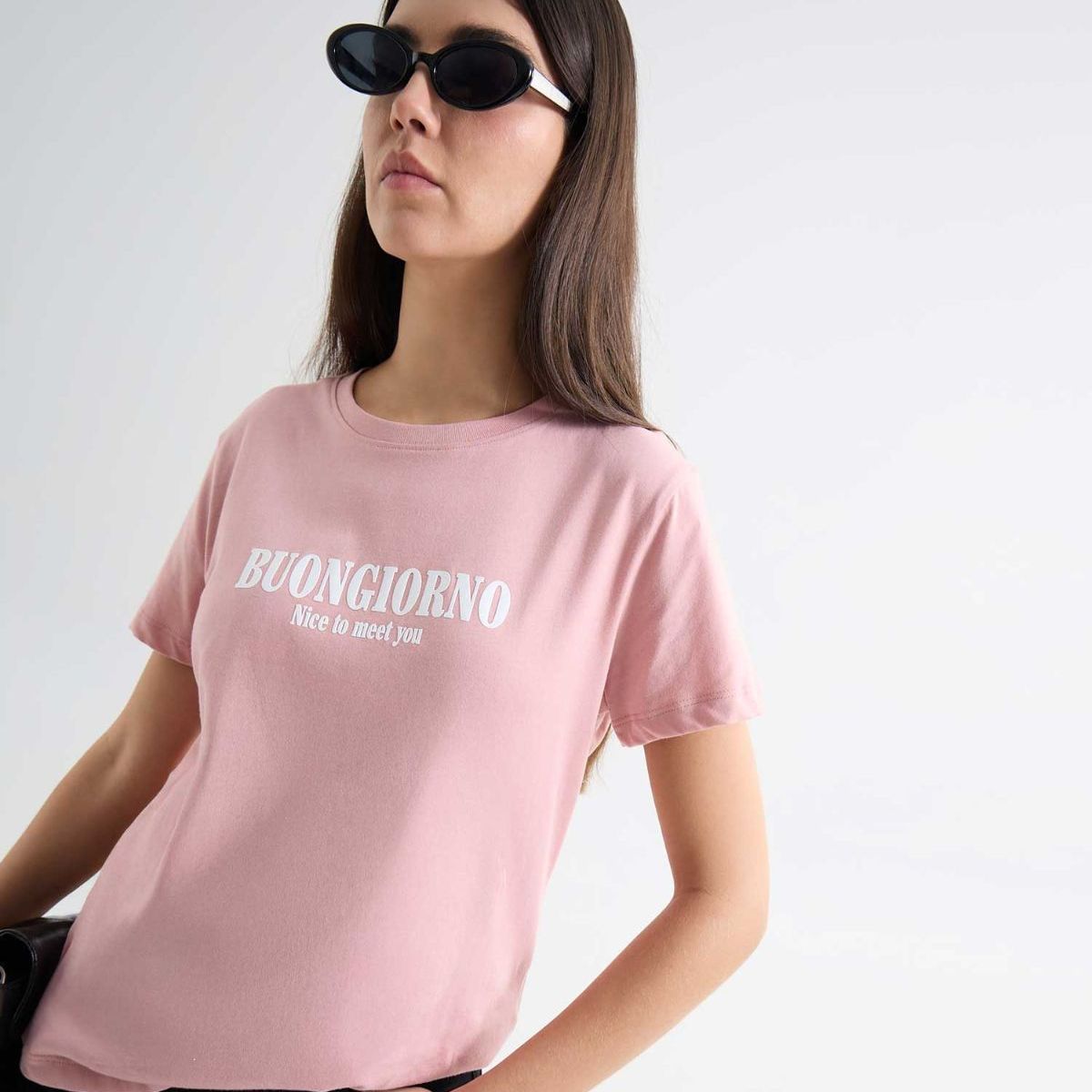 SEVEN SEVEN - Camiseta De Mujer  Color Rosado Marca Seven Seven #28096067