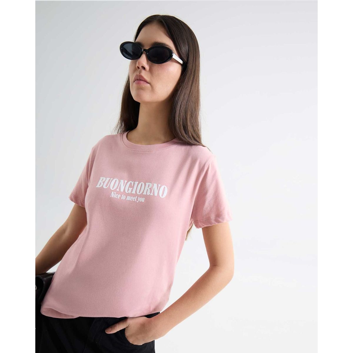 SEVEN SEVEN - Camiseta De Mujer  Color Rosado Marca Seven Seven #28096067