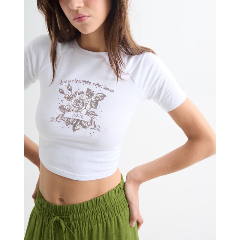 SEVEN SEVEN - Camiseta Para Mujer Manga Corta Color Blanco Marca Seven Seven #28096172