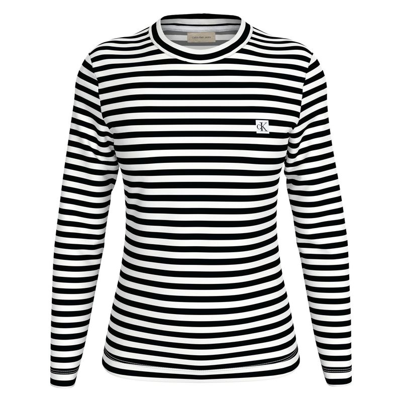 CALVIN KLEIN - Camiseta multicolor regular manga larga Calvin Klein