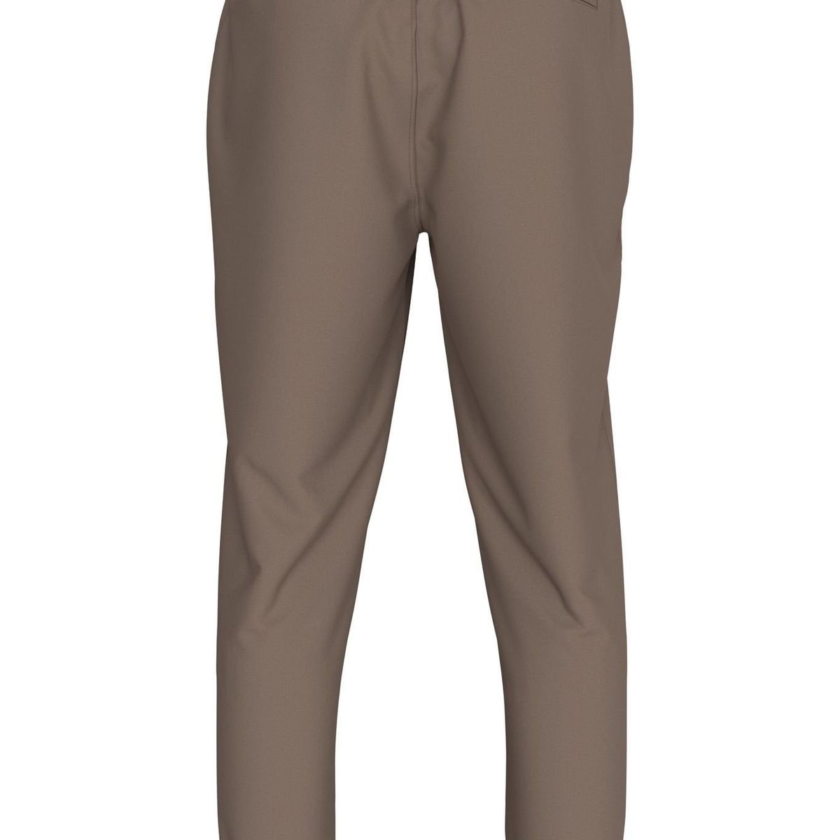 CALVIN KLEIN - Jogger chocolate institutional con logo tonal Calvin Klein