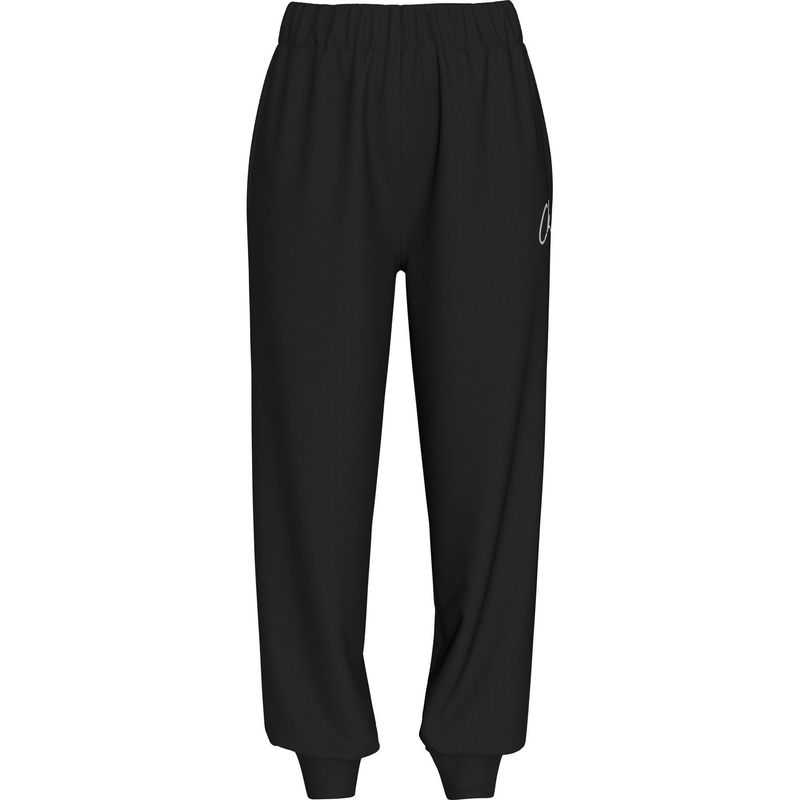 CALVIN KLEIN - Jogger negro con bordado ck Calvin Klein
