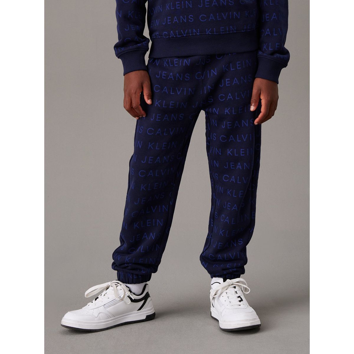 CALVIN KLEIN - Joggers Azul Niño Azul Rectos Con Logo Calvin Klein