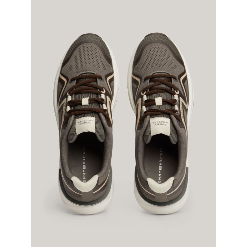 TOMMY HILFIGER - Tenis Café de running con suela dentada Tommy Hilfiger