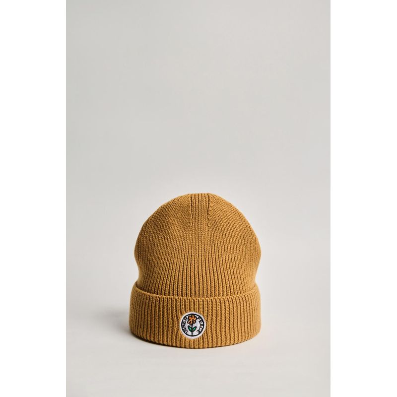 KOAJ - KOAJ Gorro cuff tejido, con bordado en frente. HOMBRE