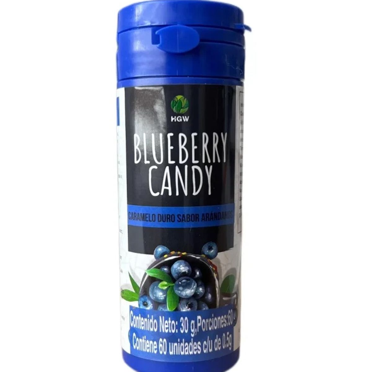 GENERICO - Caramelos de Arándano HGW Pote 60 UNIDADES