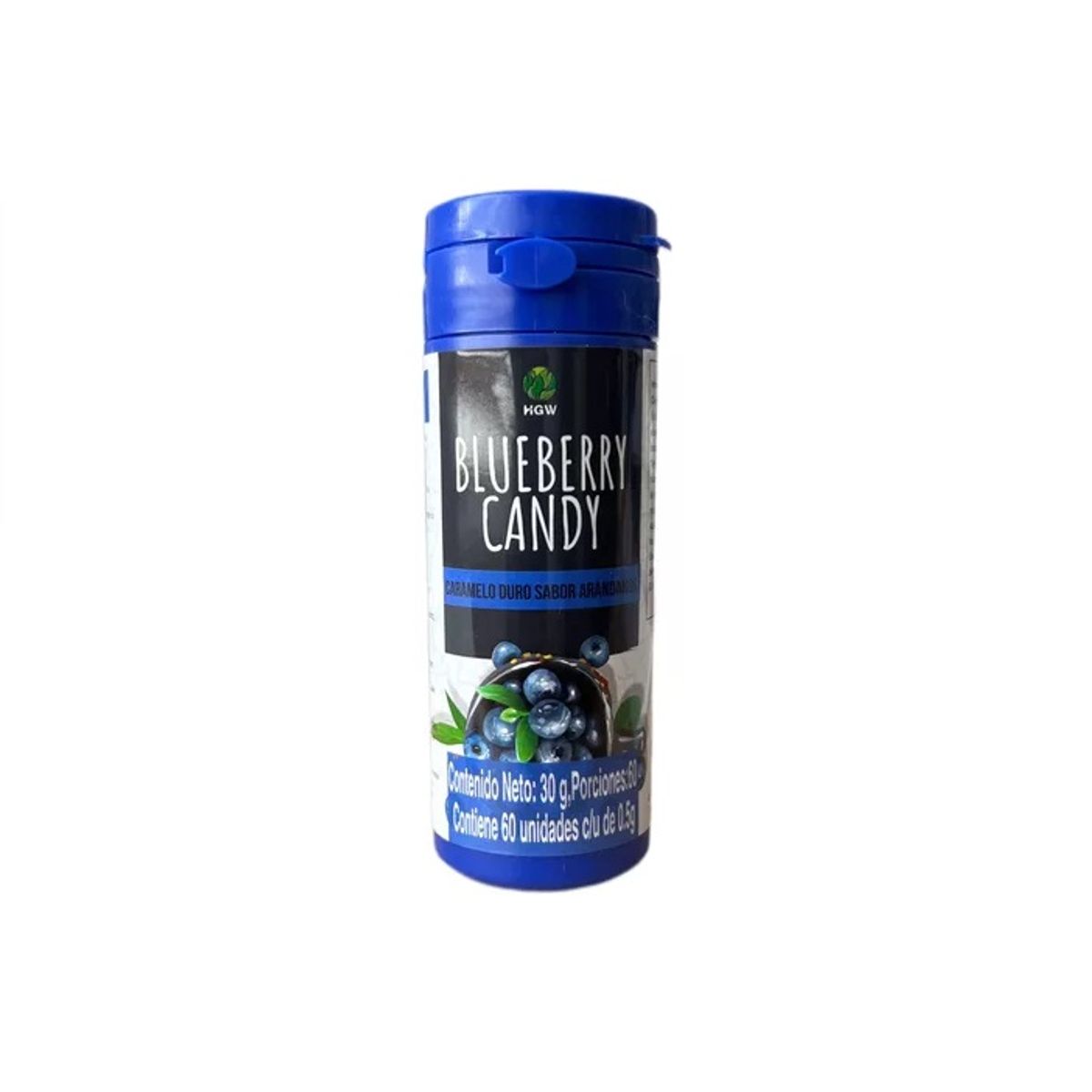 GENERICO - Caramelos de Arándano HGW Pote 60 UNIDADES