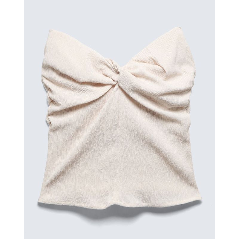 SEVEN SEVEN - Camiseta Para Mujer Manga Sisa Color Beige Marca Seven Seven #28096129