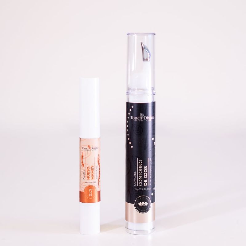 GENERICO - Kit Contorno de Ojos y Fortalecedor de Pestañas