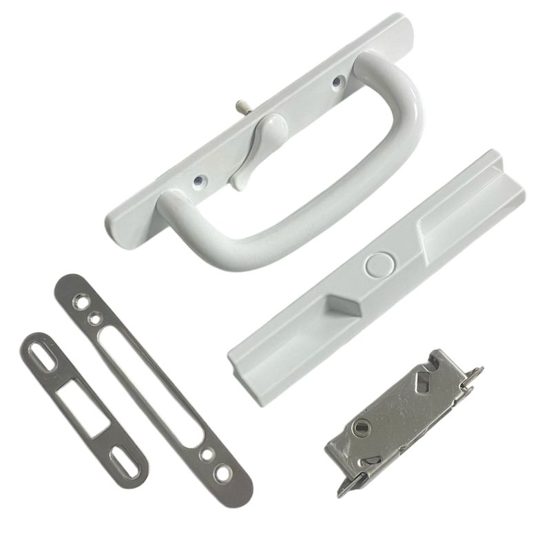 GENERICO - Cerradura Para Sistema 7038 con Manija Blanco
