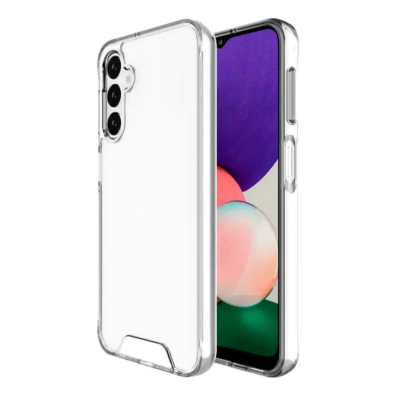 SPACE - Estuche Compatible Samsung Galaxy S25 Plus  S24 Plus Space Clear