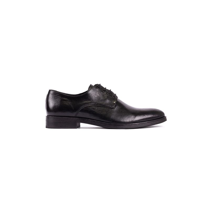 OVERSTATE - Zapatos Formales Overstate en Cuero Para Hombre  Negro