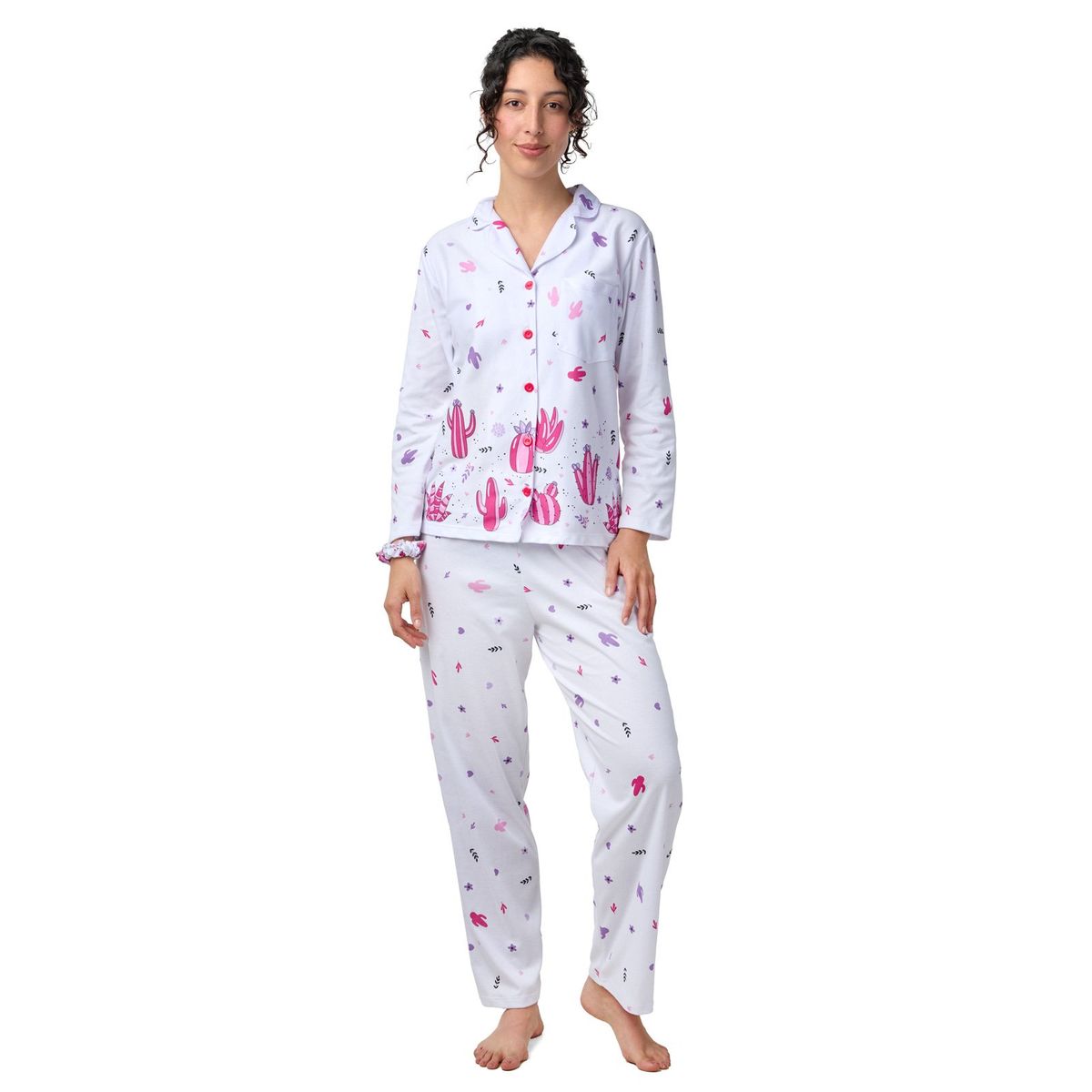 SANTANA - Pijama Mujer Lucia Azul Zafiro