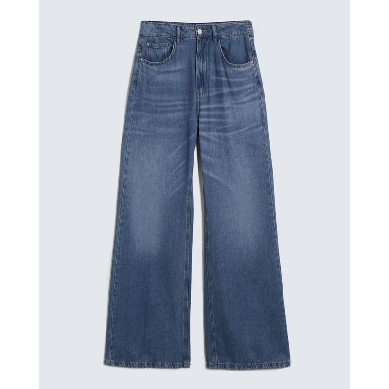 SEVEN SEVEN - Jean Para Mujer Wide-Leg Color Azul Medio Marca Seven Seven #28160932